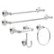Liberty Hardware Delta Porter 5.98 in. H X 3.78 in. W X 2.95 in. L Chrome Robe Hook 78435-PC - alternate 4
